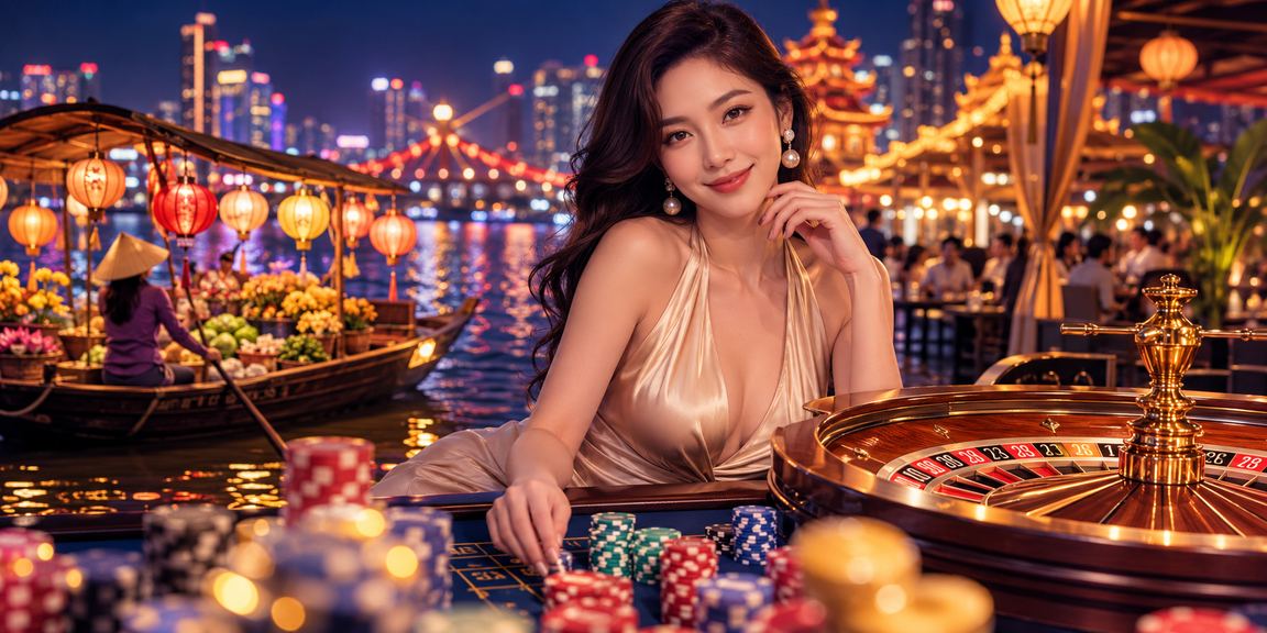 Bàn roulette tại thị trường đêm Hà Nội – cảm giác casino sôi động ngay trên điện thoại