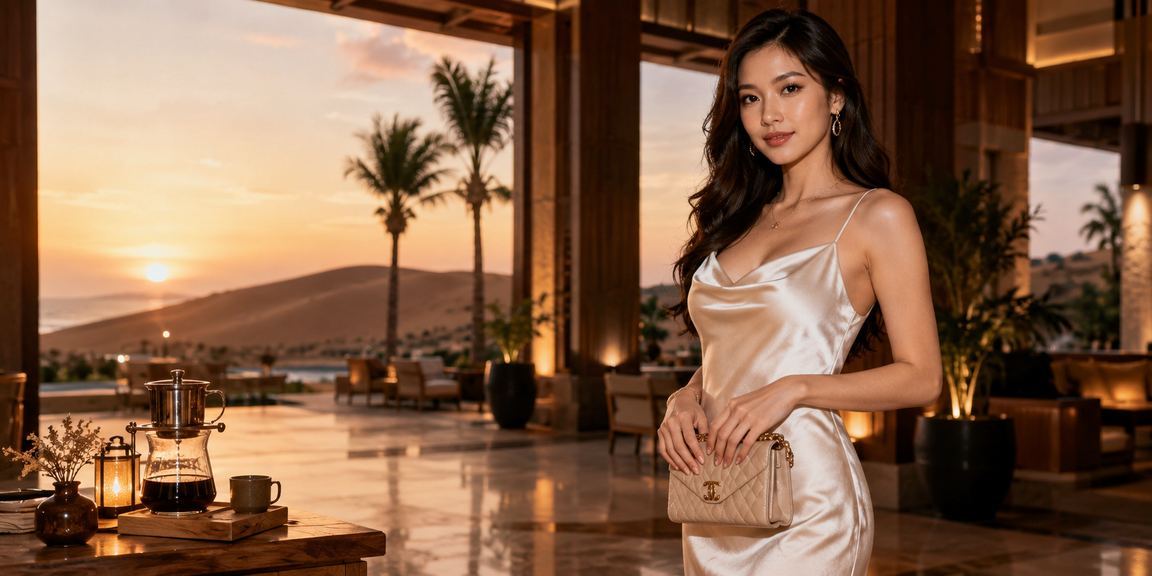 Người dùng nhâm nhi cà phê tại Mũi Né và truy cập nền tảng cá cược trực tuyến